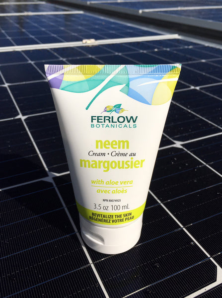 Ferlow Botanicals products are now SOLAR powered!