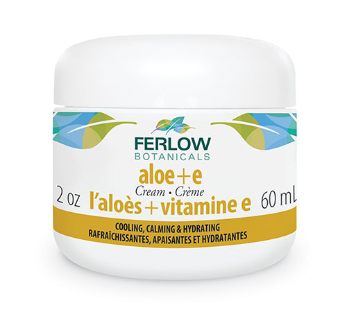 Aloe Vitamin E Cream Ferlow Botanicals